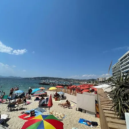 Lejlighed Centre De Les Pins 100m Plages Easy Check-in Juan-les-Pins