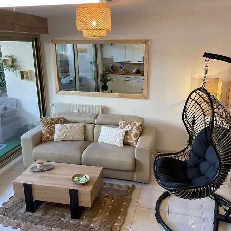 Centre De Les Pins 100m Plages Easy Check-in Daire *