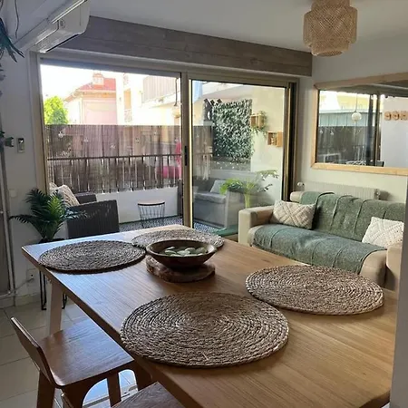 Daire Centre De Les Pins 100m Plages Easy Check-in